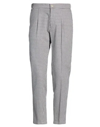 At.p.co At. P.co Man Pants Slate Blue Size 30 Polyester, Cotton In Gray