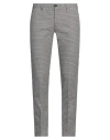At.p.co At. P.co Man Pants Slate Blue Size 42 Cotton, Polyester In Blue