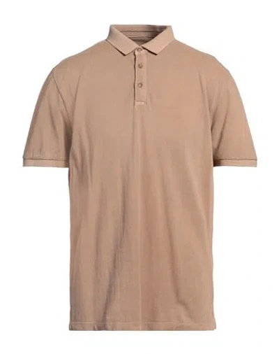 At.p.co At. P.co Man Polo Shirt Beige Size S Cotton In Beige
