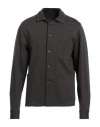 At.p.co At. P.co Man Shirt Dark Green Size 46 Viscose, Polyamide, Elastane In Green