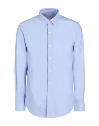 At.p.co At. P.co Man Shirt Light Blue Size 15 ½ Cotton, Polyester