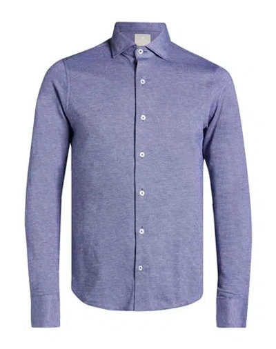 At.p.co At. P.co Man Shirt Light Blue Size 17 ½ Cotton