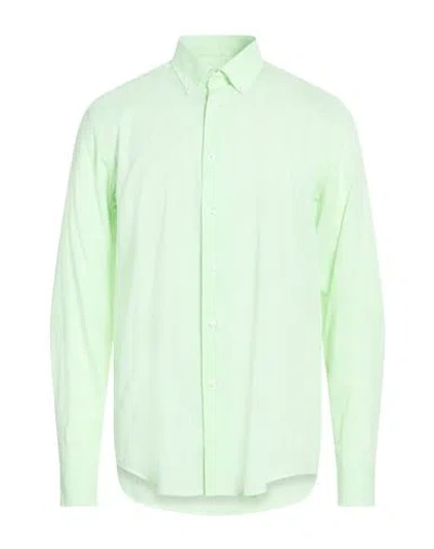 At.p.co At. P.co Man Shirt Lime Green Size 16 ½ Cotton