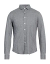 At.p.co At. P.co Man Shirt Midnight Blue Size 15 ¾ Cotton