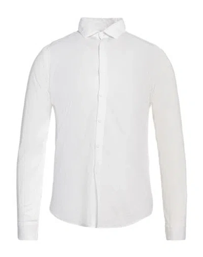 At.p.co At. P.co Man Shirt White Size 15 Cotton