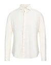 At.p.co At. P.co Man Shirt White Size 15 ½ Cotton, Elastane