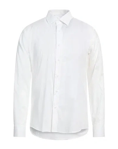 At.p.co At. P.co Man Shirt White Size 16 ½ Cotton