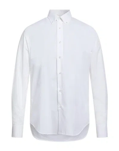 At.p.co At. P.co Man Shirt White Size 17 Cotton, Polyester