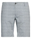 At.p.co At. P.co Man Shorts & Bermuda Shorts Blue Size 40 Cotton In Gray