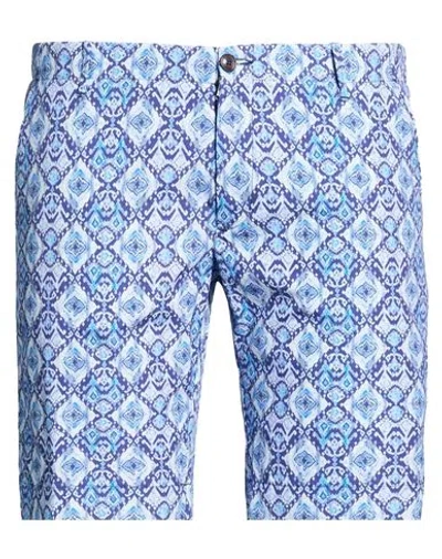 At.p.co At. P.co Man Shorts & Bermuda Shorts Light Blue Size 38 Cotton