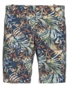 At.p.co At. P.co Man Shorts & Bermuda Shorts Midnight Blue Size 34 Cotton In Blue