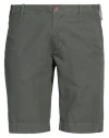 At.p.co At. P.co Man Shorts & Bermuda Shorts Military Green Size 30 Cotton