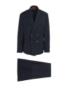 At.p.co At. P.co Man Suit Midnight Blue Size 48 Polyester, Viscose, Wool, Elastane In Blue