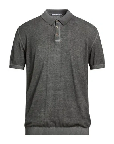 At.p.co At. P.co Man Sweater Grey Size Xxl Cotton In Gray