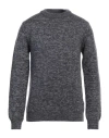 At.p.co At. P.co Man Sweater Lead Size L Wool In Grey