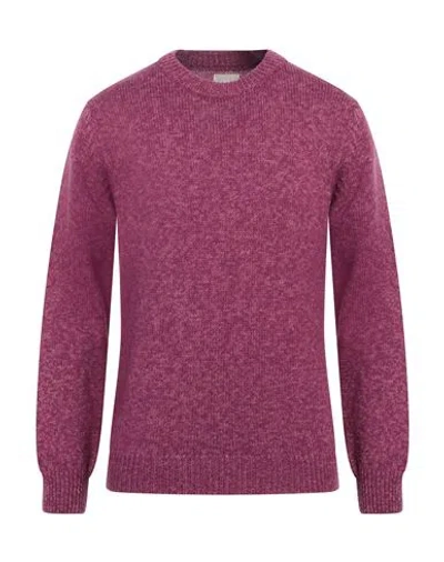 At.p.co At. P.co Man Sweater Mauve Size L Wool In Purple