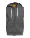 At.p.co At. P.co Man Sweatshirt Grey Size L Polyester, Viscose, Elastane In Gray