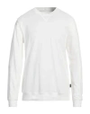At.p.co At. P.co Man Sweatshirt White Size L Cotton In White