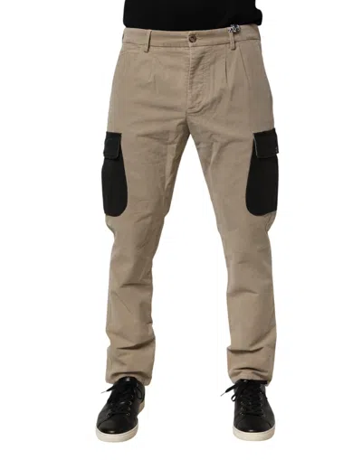 AT.P.CO AT. P.CO MID WAIST SKINNY MEN CARGO CHINO TROUSER MEN'S PANTS