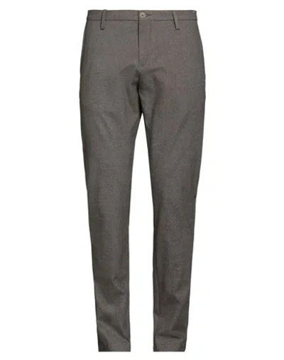At.p.co At. P.co Wardrobe Man Pants Brown Size 34 Cotton, Polyester, Viscose, Elastane