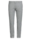 At.p.co At. P.co Wardrobe Man Pants Grey Size 38 Cotton, Polyester, Viscose, Elastane In Gray