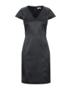 At.p.co At. P.co Woman Mini Dress Black Size 6 Polyester, Elastane In Black