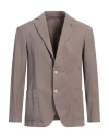 At.p.co At. P.co Man Blazer Dove Grey Size 40 Tencel, Cotton, Linen