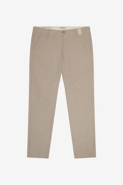At.p.co Pants In Brown/white