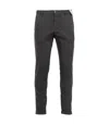 At.p.co Trousers Anthracite In Gray