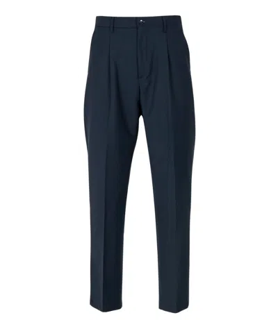 At.p.co Trousers Navy Blue