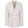 At.p.co At. P.co Man Blazer Light Grey Size 44 Acrylic, Virgin Wool, Polyester