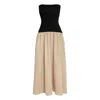 Ats The Label Women's Black / Neutrals Dakota Tube Dress In Black