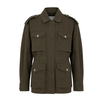 Ats The Label Women's Green Leonna Utility Pocket Jacket