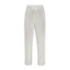 Ats The Label Women's Tyra Silver Sequins Pants In Silver