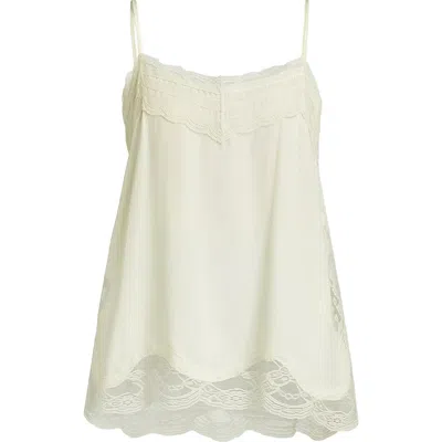Ats Thea Lace Camisole Top In White