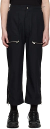 Attachment Black Utility Cargo Pants In 930 Black