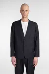 Attachment Blazer In Blue Polyester In Blue