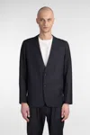 Attachment Blazer In Blue Polyester In Blue