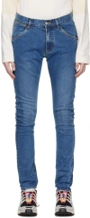 Attachment Blue Curve Jeans In 421 L.navy