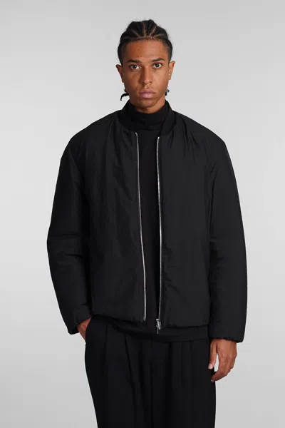 Attachment Black Drawstring Jacket