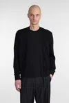 Attachment Cardigan In Black Cotton In Black