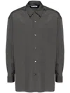 Attachment Cotton Shirt In Grau