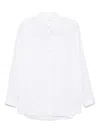 Attachment Cotton Shirt In Weiss