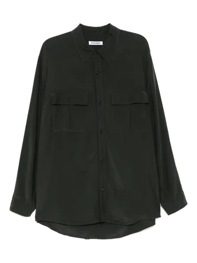 ATTACHMENT FIBRIL TAFFETA PATCH POCKET SHIRT