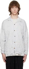 Attachment Gray Wrinkled Shirt In 921 L.gray