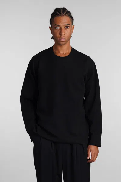Attachment Black Pocket Sweatshirt