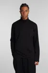 Attachment Knitwear In Black Wool In Black