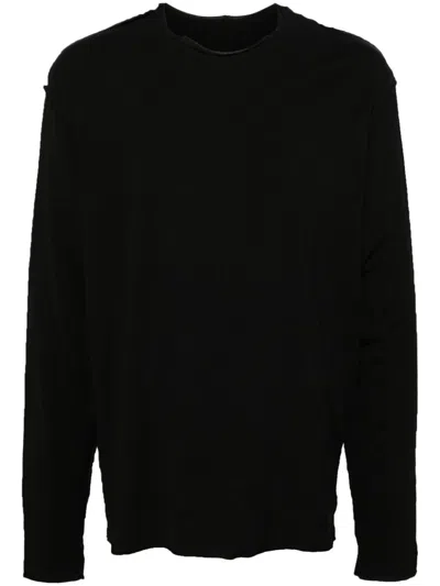 Attachment Layered T-shirt In Schwarz