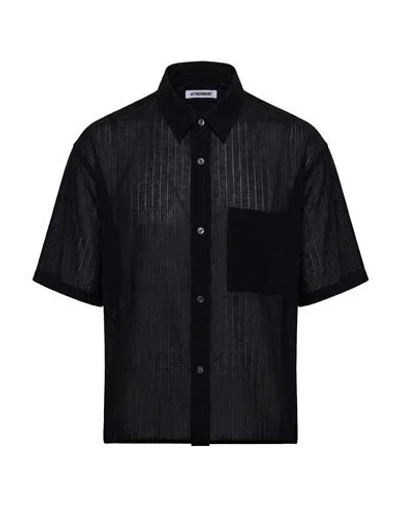 Attachment Man Shirt Black Size 3 Cotton, Cupro, Tencel