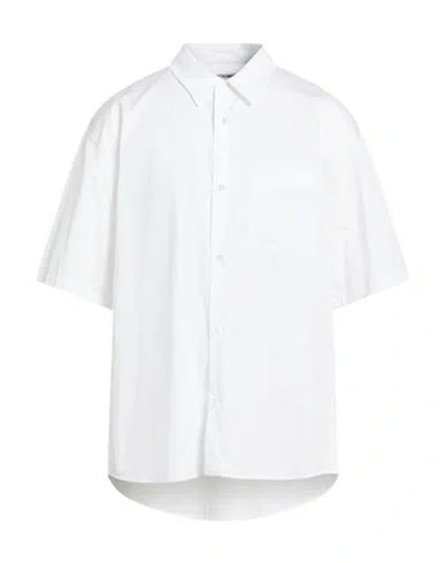 Attachment Man Shirt White Size 3 Cotton